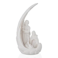 Figurka Św.Rodzina z alabastru 14 cm